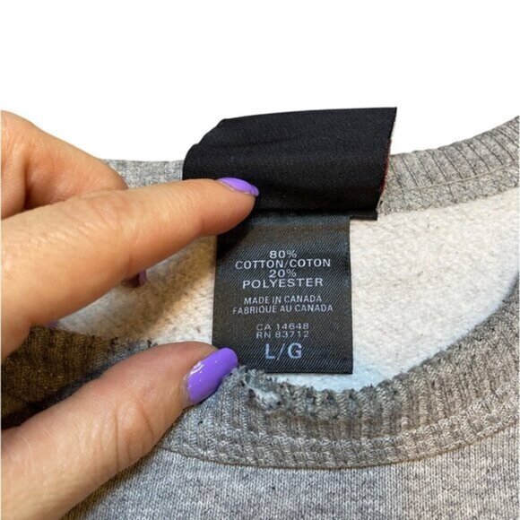 Victorinox Mens Grey‎ Crewneck Sweatshirt Large - Picture 5 of 8